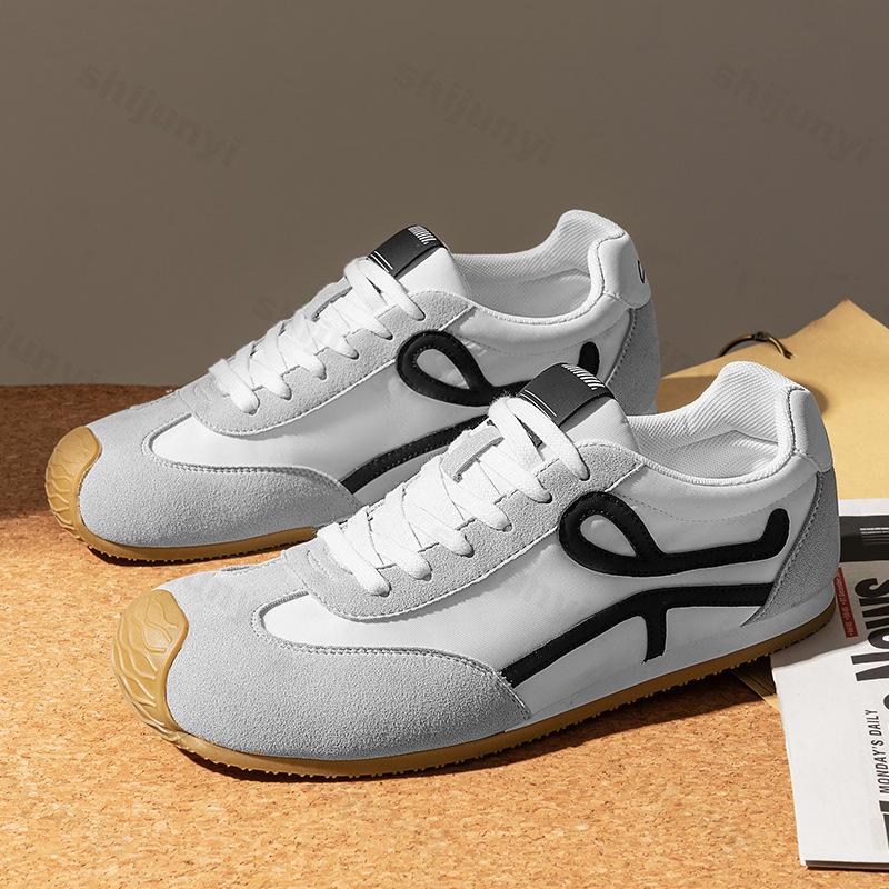 Модные мужские кроссовки 2025 Новая летняя мода Повседневная обувь Удобные трендовые кроссовки Нескользящие на шнуровке Уличные кроссовки для бега Zapatillas