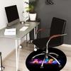 1pc Neon Colors, Glowing Text, Rainbow Letters, Round carpet, Perfect for Decorating Chairs, Living Rooms, Or Bedrooms, for Living Room.058