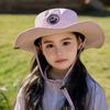 Детская шляпа-ведро с защитой от ультрафиолета, модная походная шляпа для детей, солнцезащитный козырек от солнца