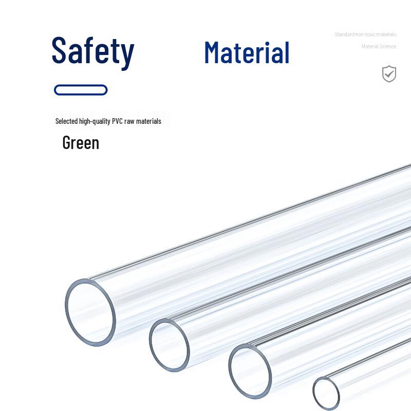 Transparent UPVC Pipe DN100, 3-Meter Length