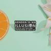 Брошь в стиле панк-черный череп с английскими буквами