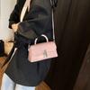 2025 New Simple and Versatile Portable Small Square Bag Women's Fashion Commuter Shoulder Bag Daily Matching Casual Messenger Bag