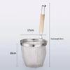304 Stainless Steel Noodle and Soup Skimmer, Vegetable Strainer, Hot Pot Skimmer, Fine Mesh Strainer.