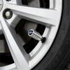 WTBV9 4Pcs Car Metal Wheel Tire Air Valve Dust Caps Accessories With Logo For Ford Kuga Ecosport Transit Focus Mondeo Ranger Fusion ST
