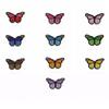 Sewing Badges Printing Butterfly Heat Transfer Sticker Iron On Patche Applique Clothes Patch