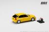 HobbyJAPAN Honda Civic TYPE R 1997 с дисплеем двигателя Желтый Саншайн 1/64 (ЕК9) модель,