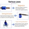 1/5Pcs Screwdriver Head Magnetic Ring Universal Screwdriver Power Bits Magnetizer Ring Heavy Duty Aluminum