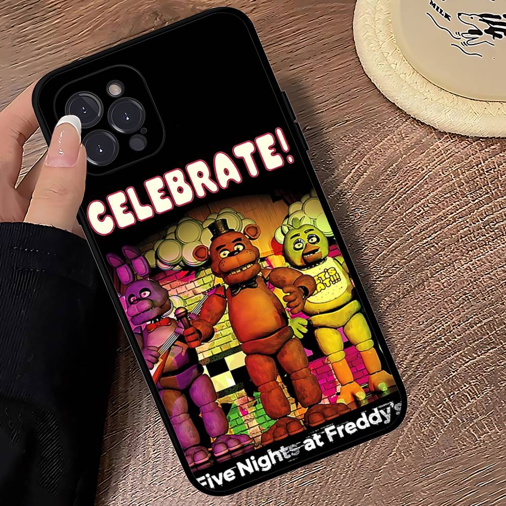 Чехол для телефона Five Nights At Freddy's для iPhone 14 Plus 13 Mini 11 16 15 17 Pro Max Защитный Ударопрочный