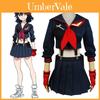 Изысканный костюм для косплея Матой Рюко из Kill La Kill, отличающийся элегантным дизайном школьной формы