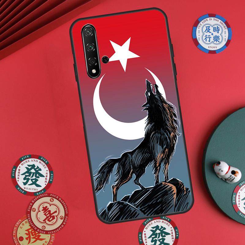 Турция Турецкий Флаг Для Huawei Nova Y60 Y70 Y90 Y72 Y73 Y61 Y91 7i 8i 11i 12i 12s 9 10 SE P20 P30 P40 Lite Чехол