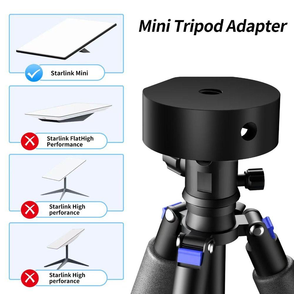 Aluminum Zinc Zinc Alloy 1/4 Screw Tripod Adapter Anti-loosening Bracket Fixing Adapter Mini4