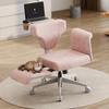 Chaise multi-positions - NEWTRAL - Freedom-X-FB - Rose - Accoudoirs - Bureau intérieur