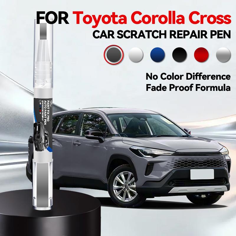Целевой автомобиль Для Toyota Corolla Cross 2020-2025 E210 Ремонтная ручка для краски Подкрашивание Удаление царапин Сделай сам Автоаксессуары Черный Whi