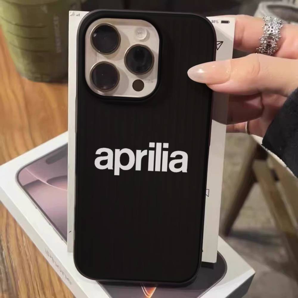 Cool A-Aprilia Racing For IPhone 15 16 17 14 13 12 11 Pro Max 16E 16 Plus 17 Air Corrugated Shockproof Phone Cover