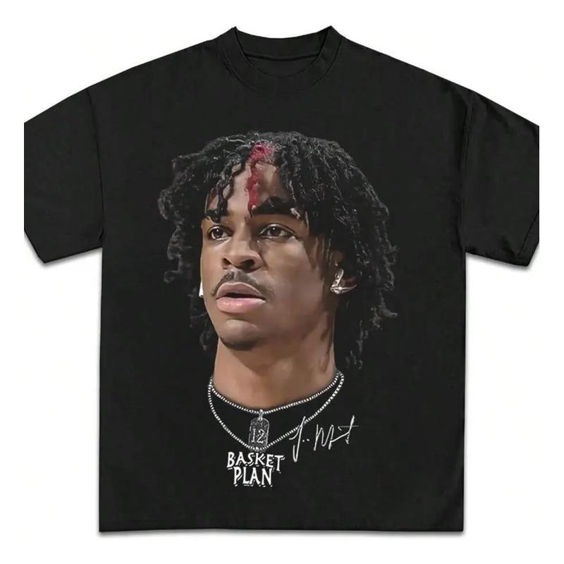 Camiseta Con Estampado De Ja Morant De Basket Plan Young, Ca