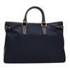 STEFANOMANO Time Limonta Nylon and Genuine Luxury Large Made In Italian Leather Business Commuter Shoulder Office [Limited Offer] 2-Way Briefcase,