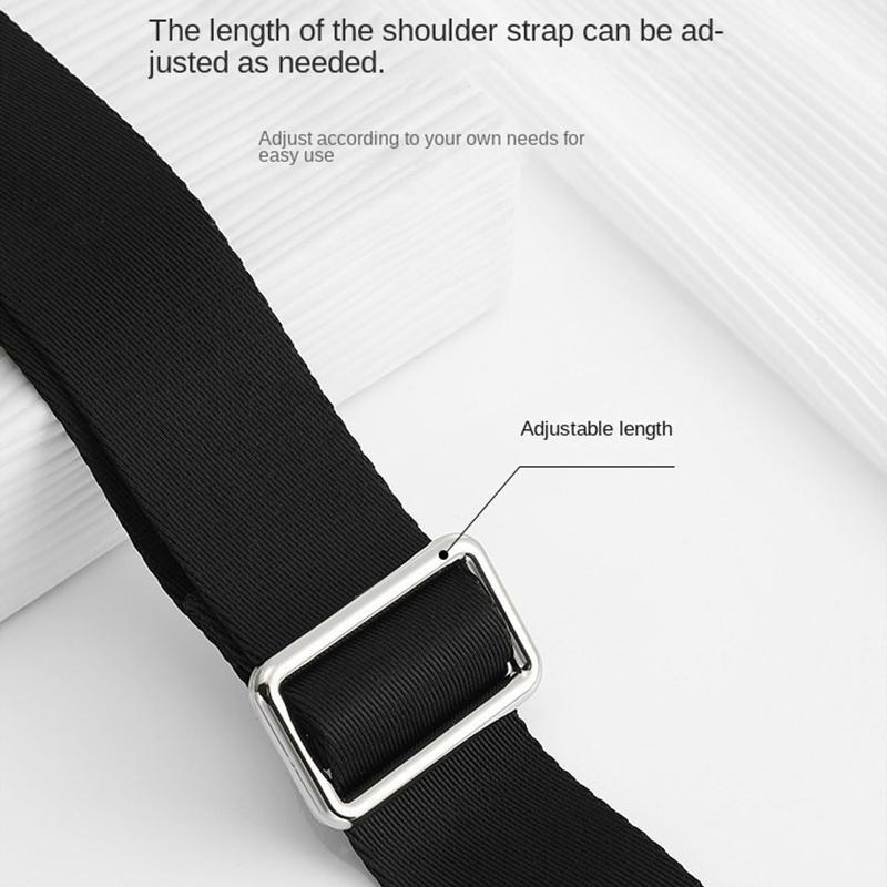 EverToner Canvas Shoulder Bag Strap For Pr-da Wide Spare Bag Strap Pure Color Women's Canvas Messenger Bag Accessories Straps