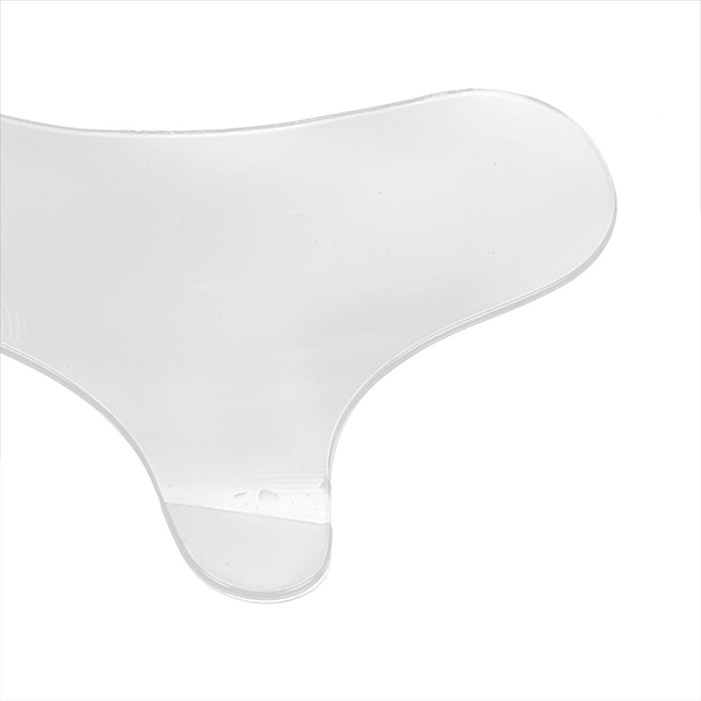 Набор подушечек для лица и груди против морщин, для удаления мелких морщин, многоразовые силиконовые патчи для лица и груди