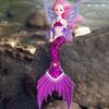 Pretty 45cm Mermaid Doll 11 Movable Joints Bjd Doll Set Princess Doll  (with Lights and Music)