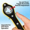 1PC Car Jack Labor Saving Wrench Vehicle Ratchet Wrench Labor Saving Crank Handle Scissor Jack Tire Changing Tool