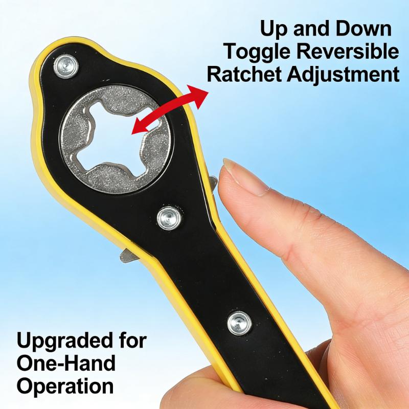 1PC Car Jack Labor Saving Wrench Vehicle Ratchet Wrench Labor Saving Crank Handle Scissor Jack Tire Changing Tool