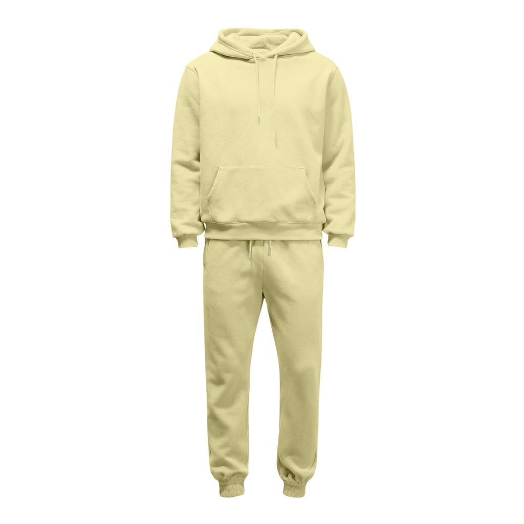 Мужской спортивный костюм с капюшоном на осень/зиму