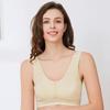 Хлопковый пуловер-бра без косточек Zhangyan Plus Size для женщин среднего и пожилого возраста