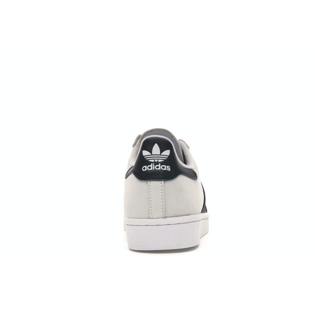 Adidas Superstar White Black Мужские кроссовки Cloud-White Core-Black Gold-Metallic FV0322