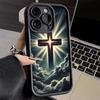 Чехол для телефона iPhone 17 Air 16E 15 16 Pro Max Бог Иисус Молитва Крест Библия Чехол 14 Plus 13 12 Mini Мягкий Силиконовый Fundas
