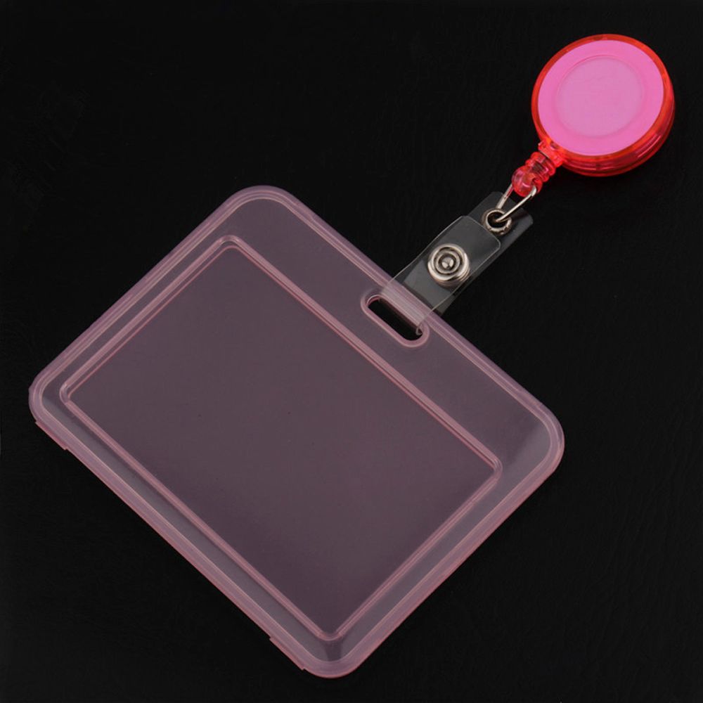 School Supplies Bus Card Holder Transparent Card Cover Student Card Sleeves Credit Cards Protector