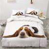 Luxury 3D Bedding Set Europe Queen King Double Duvet Cover Set Bed Linen Comfortable Blanket/Quilt Cover Bed Set Animal Lie Down