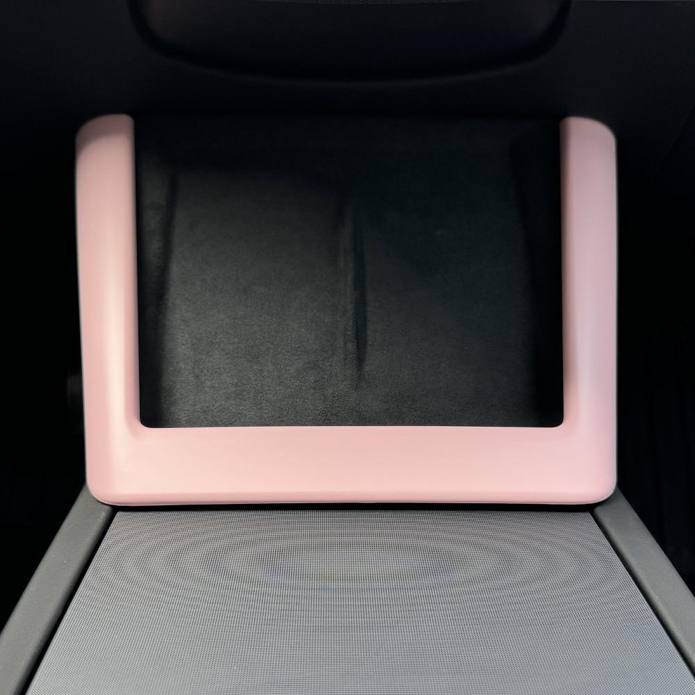 For Tesla Model Y Juniper 2025 Model 3 Highland Car Wireless Charging Silicone Pad Screen Protective Cover Center Panel Stickers