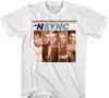 NSYNC Коробки Белые Рубашки Унисекс Футболка