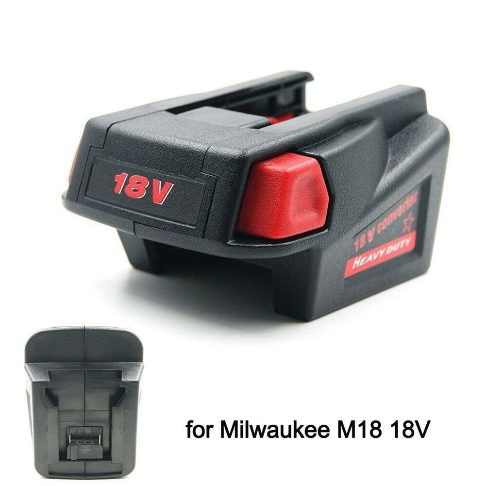 Портативный и удобный USB-адаптер-конвертер для зарядки телефона для Milwauk 18 В для V18 Li-ion аккумулятора Заряжайте свои устройства с легкостью