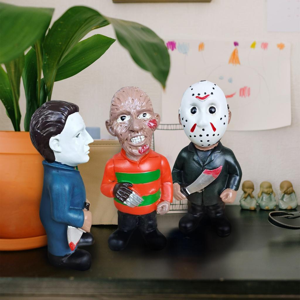 Скульптурные украшения ужасов Украшения из смолы Настольные украшения Креативные украшения Ремесла Домашние садовые статуи