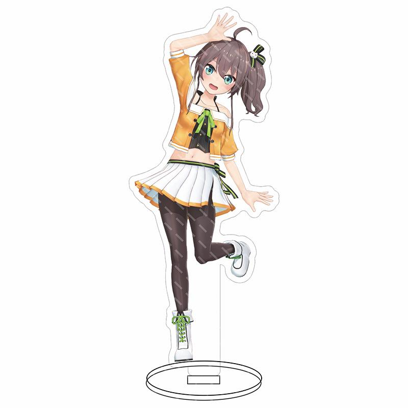 Hololive аниме персонаж новая модель двусторонняя акриловая подставка высокого разрешения модель милый декор стола подарок на день рождения, Рождество, хит продаж