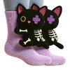 3D Animal Knitted Socks Warm Cute Crew Socks Hand Crocheted Animal Doll Floor Socks Holiday Birthday Gift for Women Girls