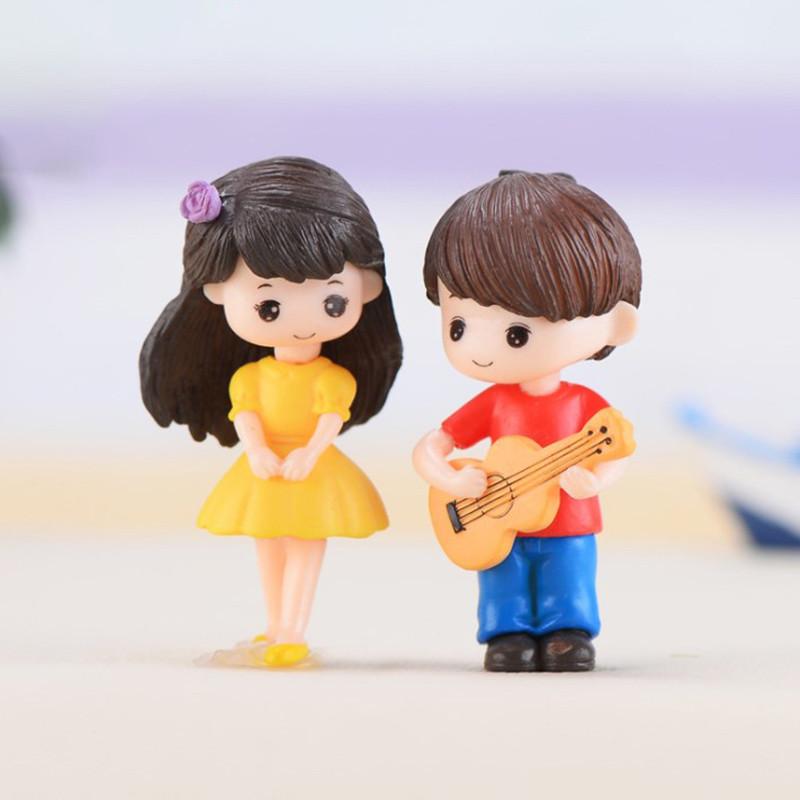 Любители пара миниатюрная мини-кукла DIY фигурки террариума сказочный садовый декор подарок на день Святого Валентина аксессуары для дома