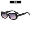 Small Oval Retro Uv Protection Sunglasses Korean European Style Women Influencer Shades