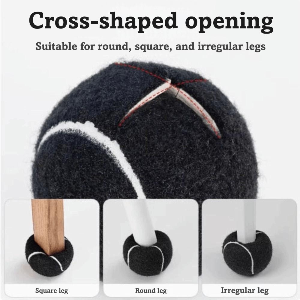 4 шт. Легкая установка Чехлы для стола и стульев Бесшумные Накладки на ножки стола и стульев Подставки для ног Защита столов