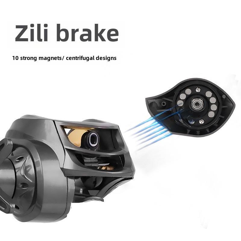 Рыболовная катушка с каплей воды: Кубок для пересечения границ, дальних дистанций, взрывобезопасный, черный.