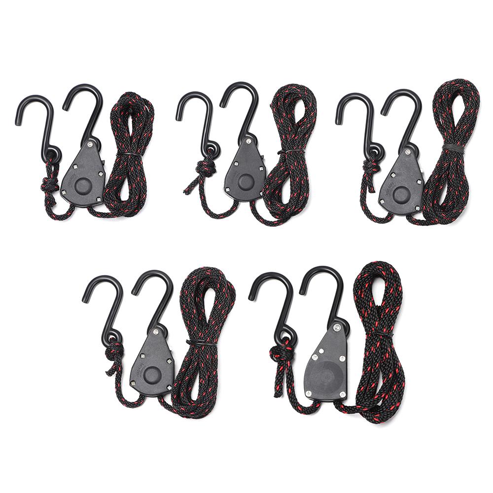 Кемпинговый инструмент Фонари Подъемный регулируемый трос Застежка-храповик Вешалки Фиксированная пряжка Натяжитель шкива