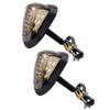 A Pair Motorcycle Motorbike Indicators Blinker 12V Piranha Light Flasher Turn Light 9 LED Turn Signal Light