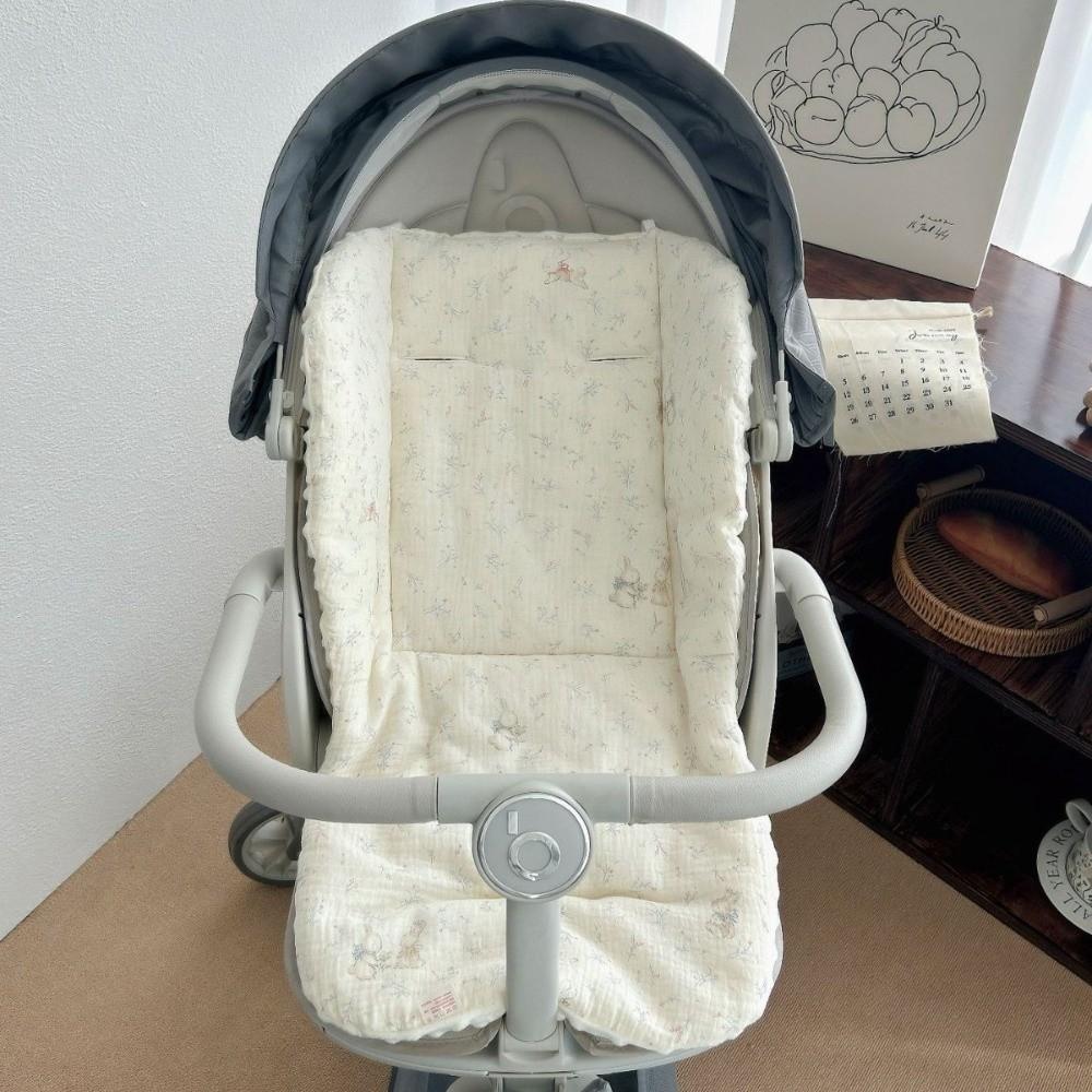 Breathable Stroller Accessories Soft Pushchair Insert Mat Baby Stroller Seat Cushion All Seasons