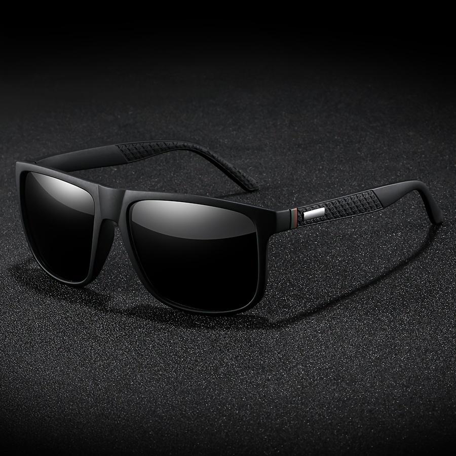 1-4 шт. Винтажные квадратные солнцезащитные очки Мужские Люксовый бренд Дизайнерские UV400 Антибликовые Очки для рыбалки и вождения