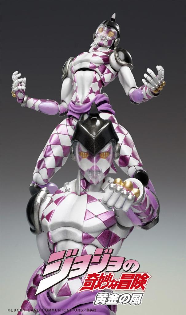 Super Action Statue Bizarre Adventure Part Approximately 155mm PVC ABS Nylon Painted Movable Figure "JoJo's 5" "P.H." & &