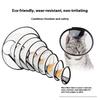 Elizabeth Lap Post-operative Pet Collar Anti-scratch Anti-bite Sterilization Neck Ring Dog Cat Protective Shield Transparent Scarf