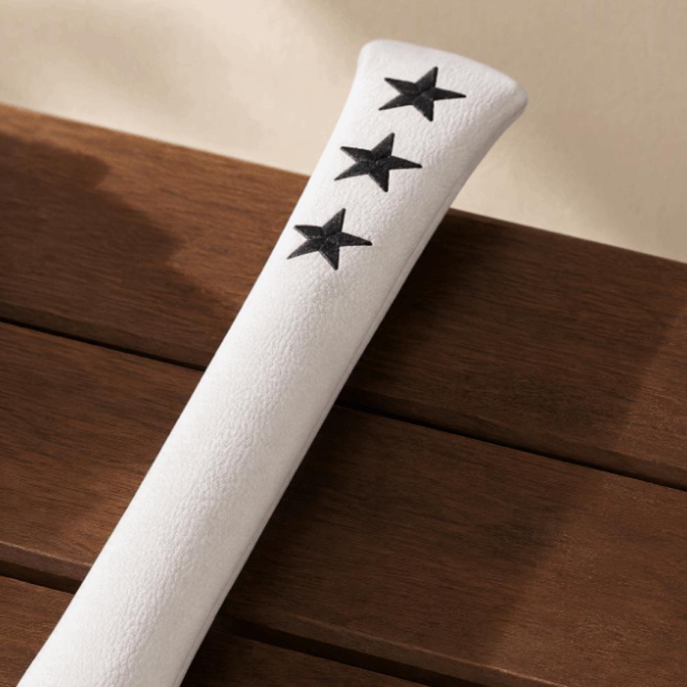 PU Leather Alignment Stick Cover Star Embroidery Alignment Stick Holder Outdoor Training