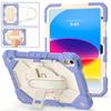 Silicone Protective Case With Wrist Strap IPad 10th Gen 10.9 Inch Rotating Stand Shockproof Anti-Slip Cover