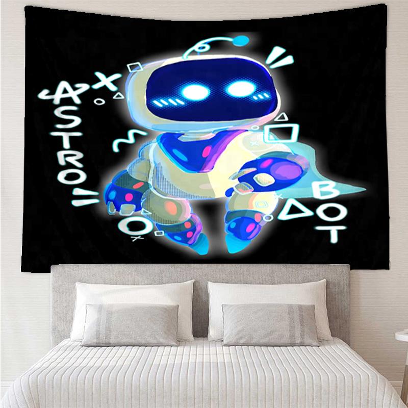 Underwater Adventure Robot Tapestry, Unique Design Tapestry, Wall Decor for Bedroom,Livingroom, Playroom,Heartwarming Fan Holiday Gifts